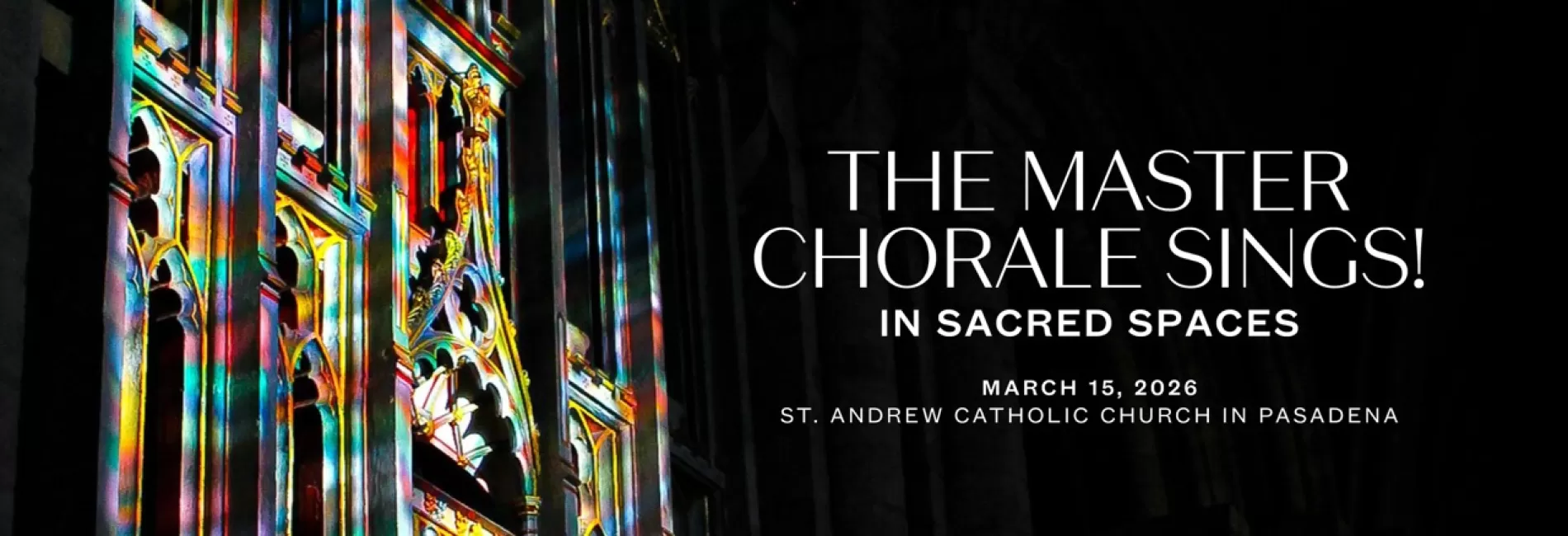 The Master Chorale Sings in Sacred Spaces